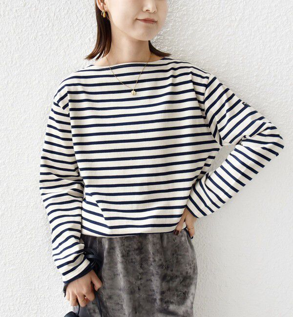 SHIPS for women「SAINT JAMES:〈洗濯機可能〉OUESSANT」|Tシャツ・カットソー|ネイビー