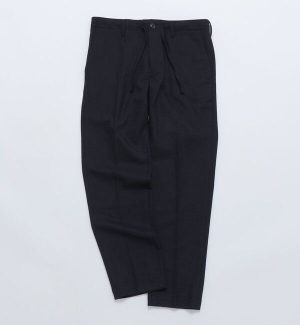 SHIPS「SHIPS: ホームスパン ウールカシミヤ イージーパンツ」|スラックス|