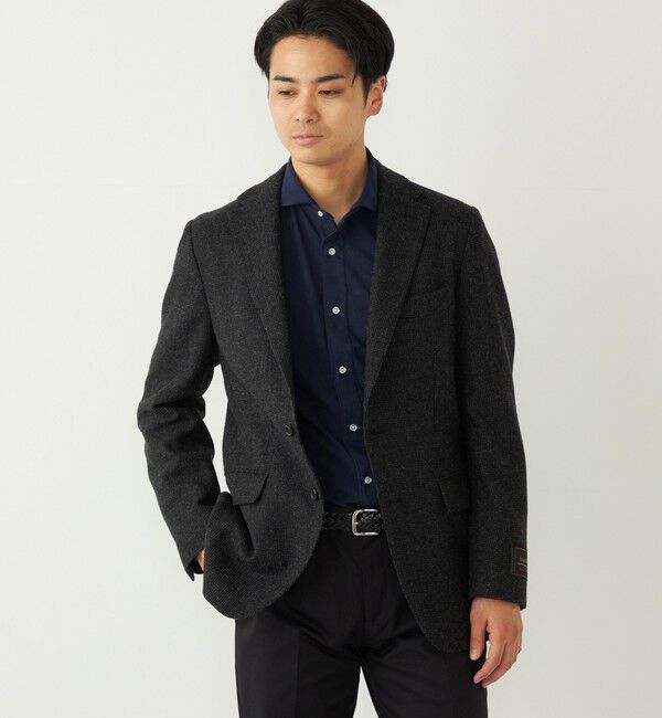 SHIPS Colors 「SHIPS Colors:尾州 リサイクル ツイード ジャケット(一部セットアップ対応)」|テーラードジャケット|