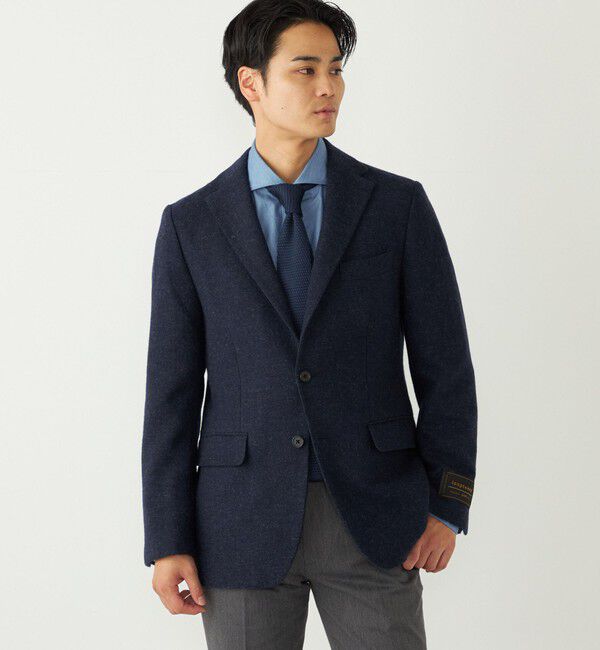 SHIPS Colors 「SHIPS Colors:尾州 リサイクル ツイード ジャケット(一部セットアップ対応)」|テーラードジャケット|