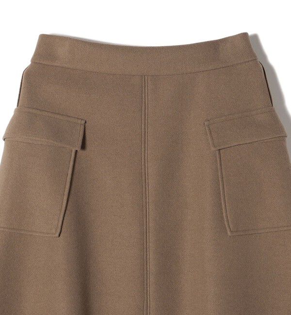 SHIPS Colors 「SHIPS Colors:〈手洗い可能〉ジャージーメルトン ポケット フレアスカート」|フレア|