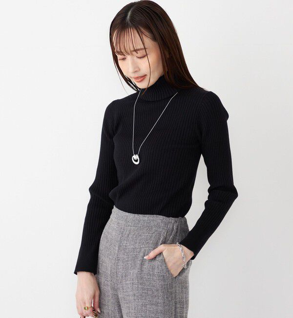 SHIPS Colors 「SHIPS Colors:14G リブ タートルネック ニット」|ニット・セーター|