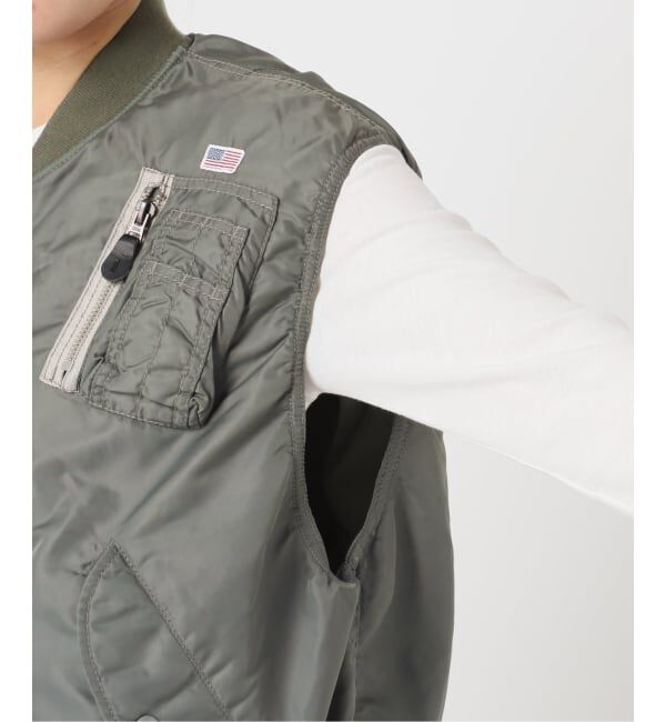 OUTDOOR PRODUCTS Usual Things「ULT MA-1ベスト」|ダウンベスト・ベスト|