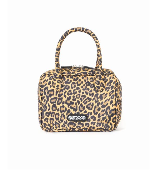 OUTDOOR PRODUCTS Usual Things「2WAY CUBE BAG LEOPARD」|ショルダー・メッセンジャー|