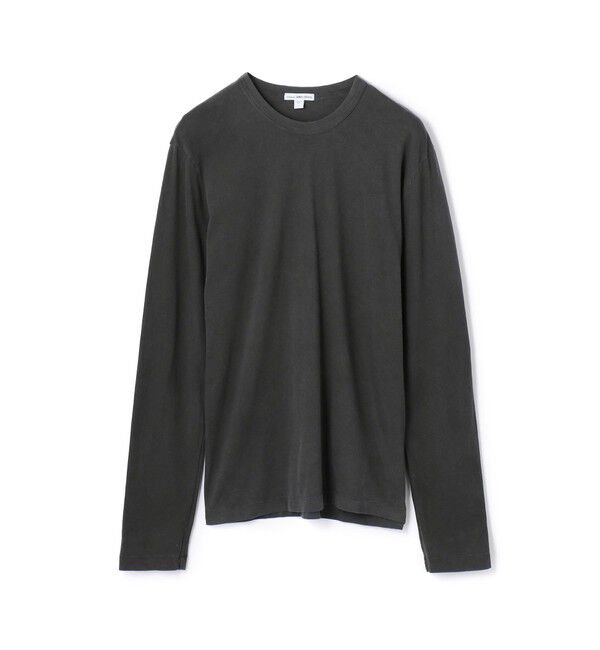 JAMES PERSE「クルーネック長袖Ｔシャツ MLJ3351」|Tシャツ・カットソー|チャコールグレー
