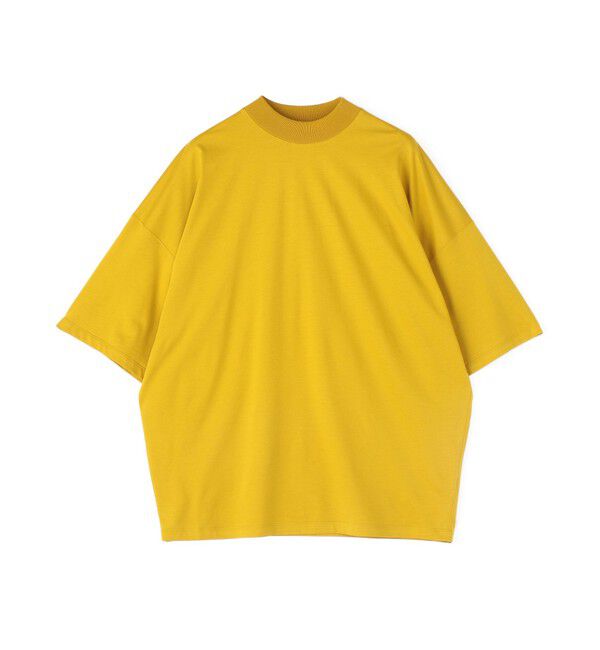 CABaN「CABaN コットン ビルドネックTシャツ」|Tシャツ・カットソー|25 イエロー