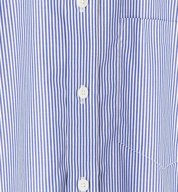 CABaN「コットンタイプライター クロップドシャツ」|シャツ・ブラウス|