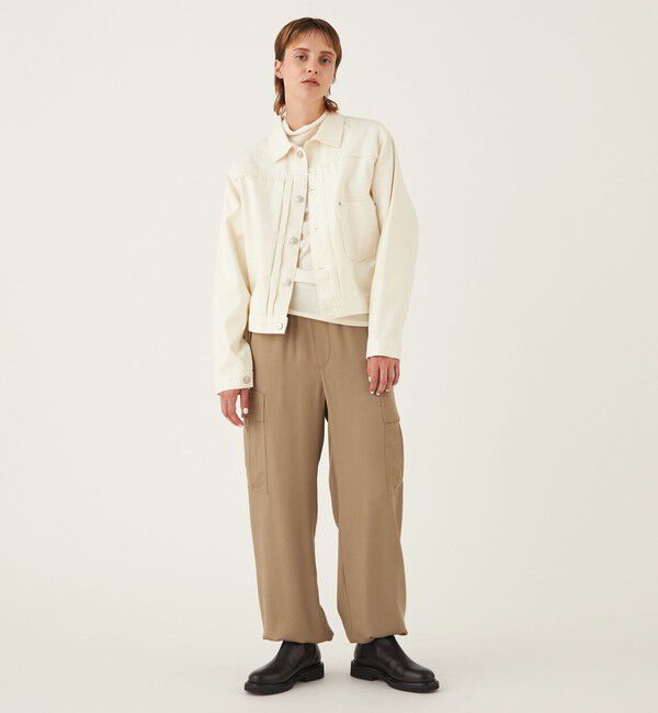 GALERIE VIE「リユースシーアイランドコットン デニムジャケット」|デニムジャケット|