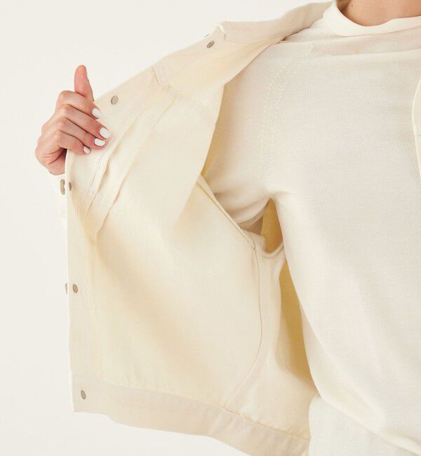 GALERIE VIE「リユースシーアイランドコットン デニムジャケット」|デニムジャケット|