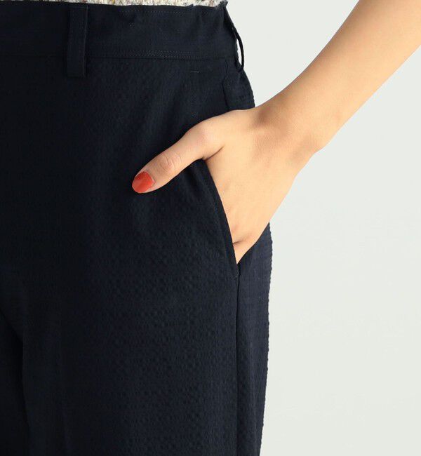 BACCA「シアサッカー テーパードパンツ」|その他|