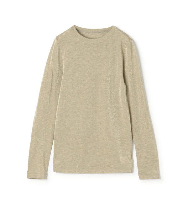 MACPHEE「スパークリング クルーネックプルオーバー」|Tシャツ・カットソー|91 ゴールド