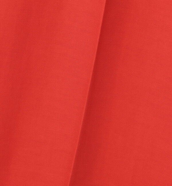 MACPHEE「コットンアセテートツイル タックフレアパンツ」|スラックス|