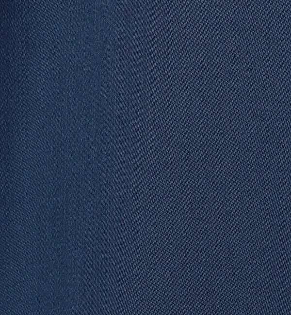 TOMORROWLAND collection「ウォッシャブルサテン スタンドギャザーカラーブラウス」|シャツ・ブラウス|