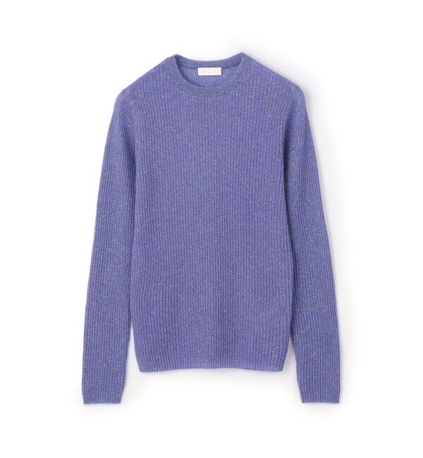 Ballsey「オーロラモヘヤ クルーネックプルオーバー」|ニット・セーター|78 パープル系