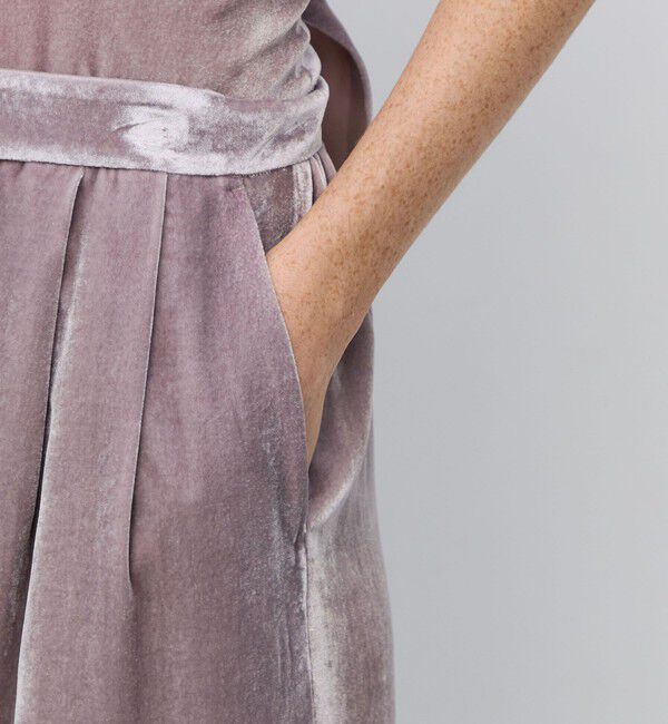 BACCA「レーヨンシルクベルベットリラックスショーツ」|その他|