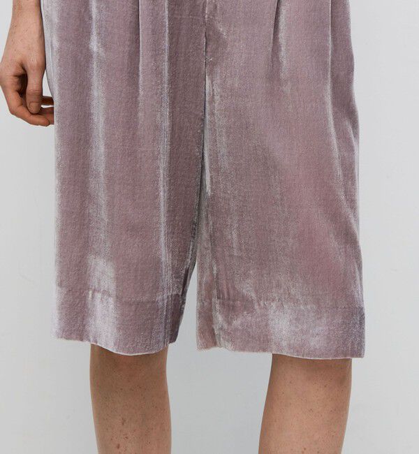 BACCA「レーヨンシルクベルベットリラックスショーツ」|その他|