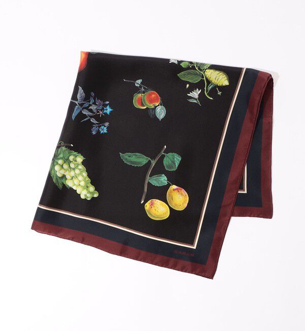 CABaN「シルク HARVEST スカーフ」|バンダナ・スカーフ|