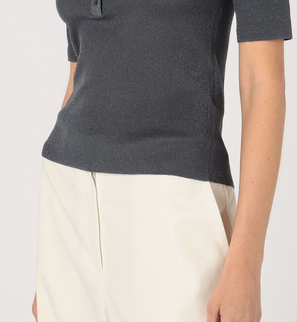 Ballsey「シアーラメリブ ヘンリーネックプルオーバー」|ニット・セーター|