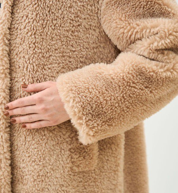 TOMORROWLAND collection「テディファー フーデッドコート」|その他|