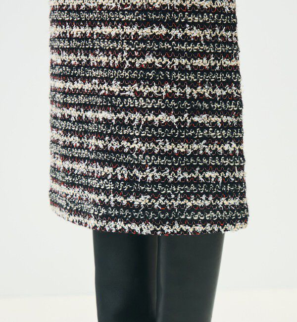 TOMORROWLAND collection「ファンシートリコット タイトストレートスカート」|タイト|