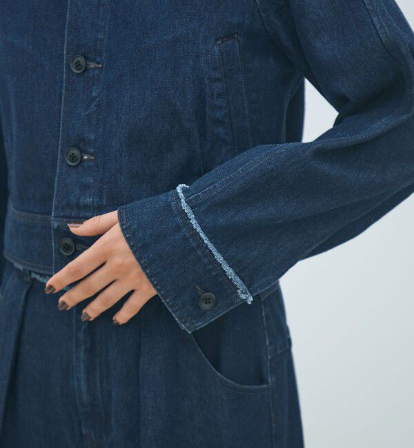 MACPHEE「ハードツイストデニム ショートジャケット」|デニムジャケット|