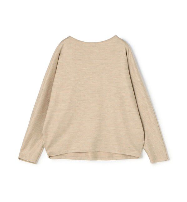 GALERIE VIE「ウォッシャブルウールジャージー ドルマンスリーブプルオーバー」|Tシャツ・カットソー|43 ベージュ