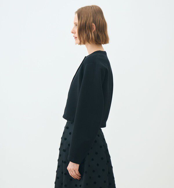 TOMORROWLAND collection「ダンボールニット クルーネックジャケット」|カーディガン|