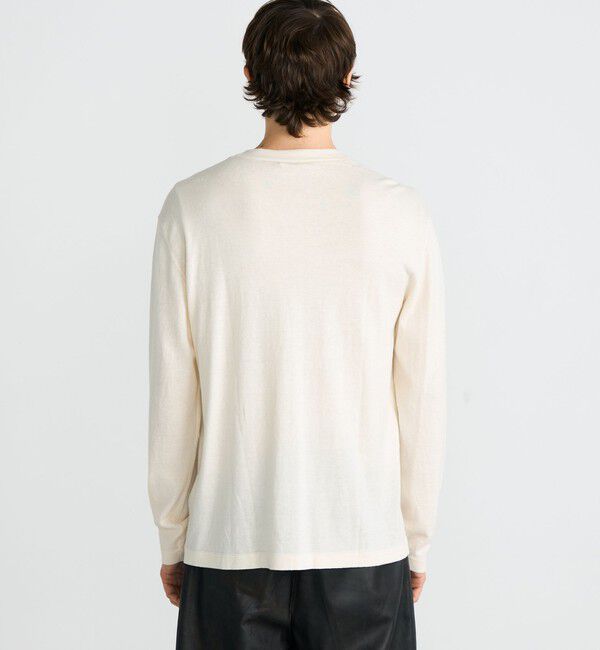 Edition「コットンカシミヤ クルーネックロングスリーブニット」|ニット・セーター|