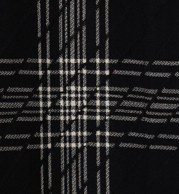 DES PRES「 ハイツイストウールチェック スタンドカラーコート」|その他|