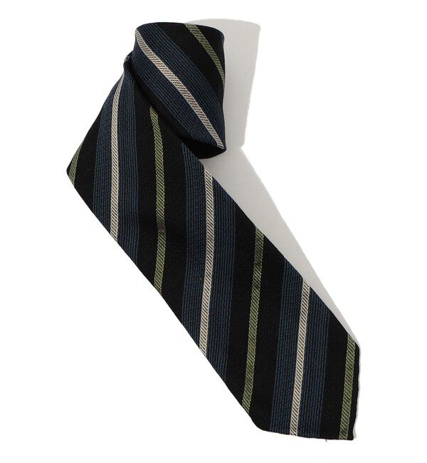 TOMORROWLAND GOODS「TOMORROWLAND MADE IN ITALY シルクジャガード レジメンタルストライプネクタイ」|ネクタイ・蝶ネクタイ|