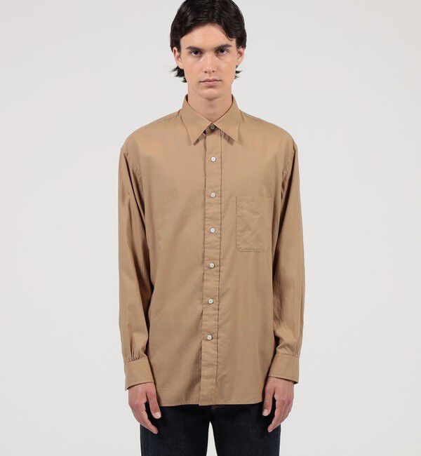 TOMORROWLAND MENS「コットンフランネルビエラ ロングスリーブシャツ ALBINI」|シャツ・ブラウス|