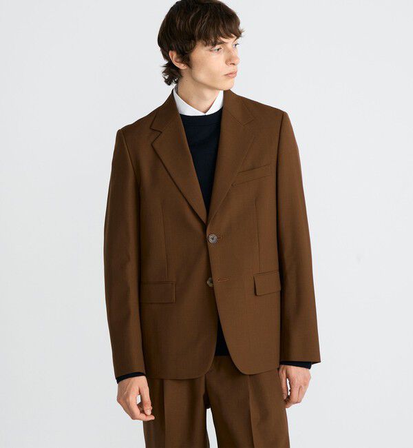 Edition「ウールドスキン 2Bジャケット」|テーラードジャケット|
