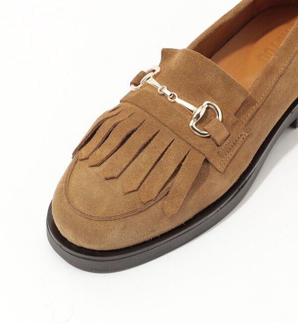 TOMORROWLAND GOODS「NUYOU スエード タッセル ローファー」|ローファー|