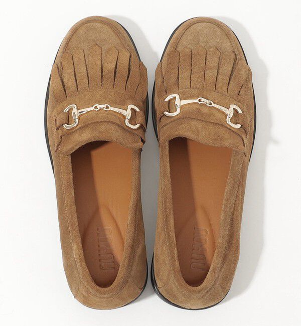 TOMORROWLAND GOODS「NUYOU スエード タッセル ローファー」|ローファー|