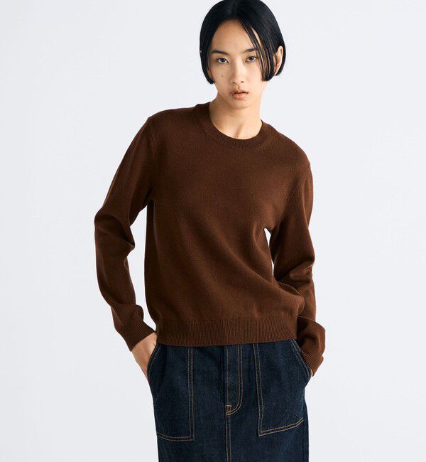 Edition「エクストラファインウール クルーネックプルオーバー」|ニット・セーター|