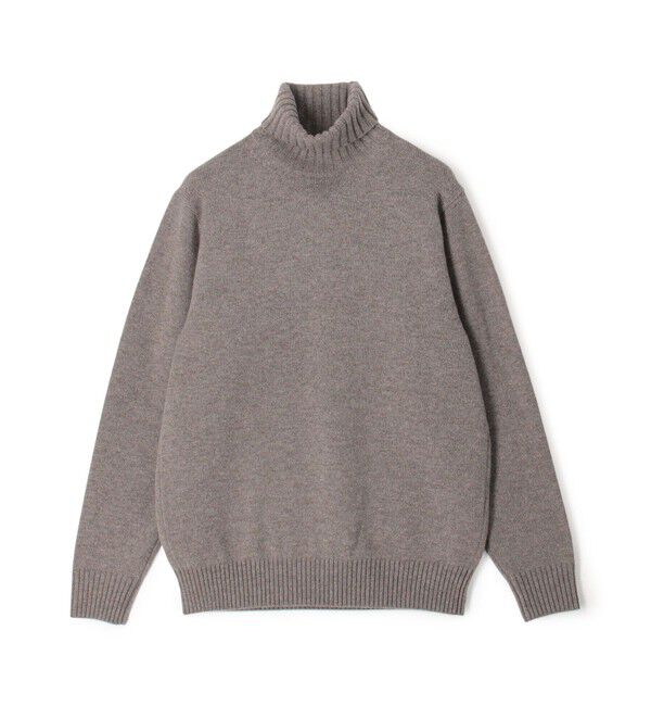 TOMORROWLAND MENS「TOMORROWLAND tricot スーパーファインラムウール タートルネックニット」|ニット・セーター|15 グレー