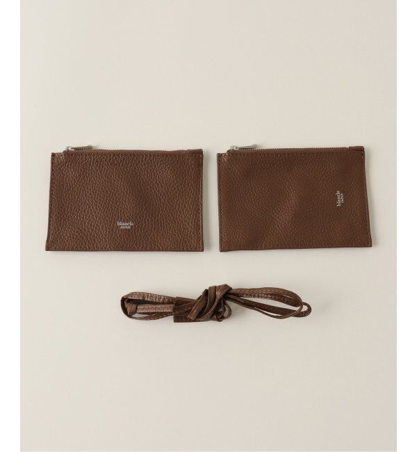  「【blancle/ ブランクレ】S.LETHER Double multi case」|ショルダー・メッセンジャー|