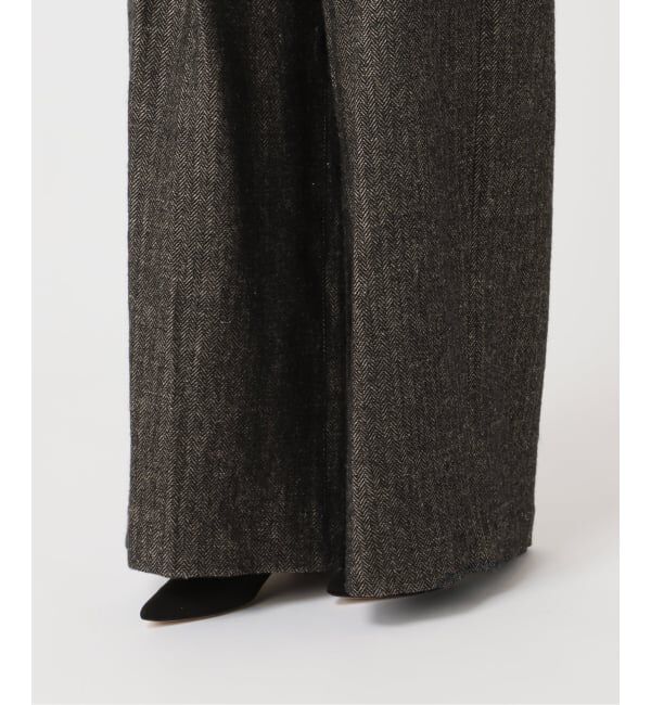  「TANAKA 別注 COMBI WIDE TROUSERS ST-232CS-HE[herringbone]：デニムパンツ」|デニム|