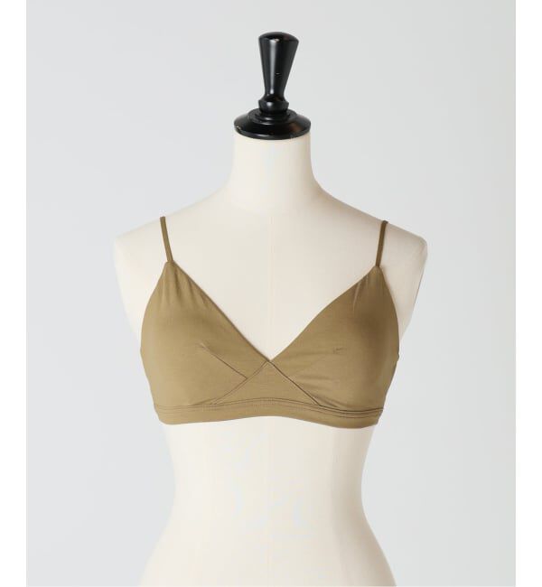 EMILYWEEK「【RESET】オーガニックコットン混 ブラ（ベージュ、ボルドー）」|インナー|