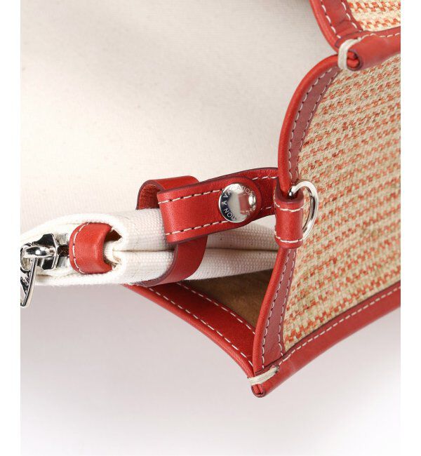 IENA「A VACATION/ア ヴァケーション BREAD M SUMAC STRIPE トートバッグ」|トートバッグ|