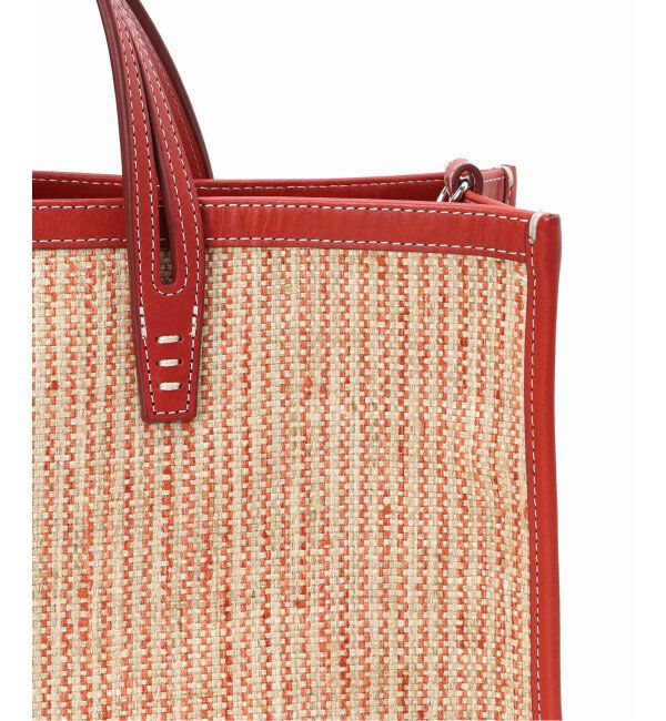 IENA「A VACATION/ア ヴァケーション BREAD M SUMAC STRIPE トートバッグ」|トートバッグ|