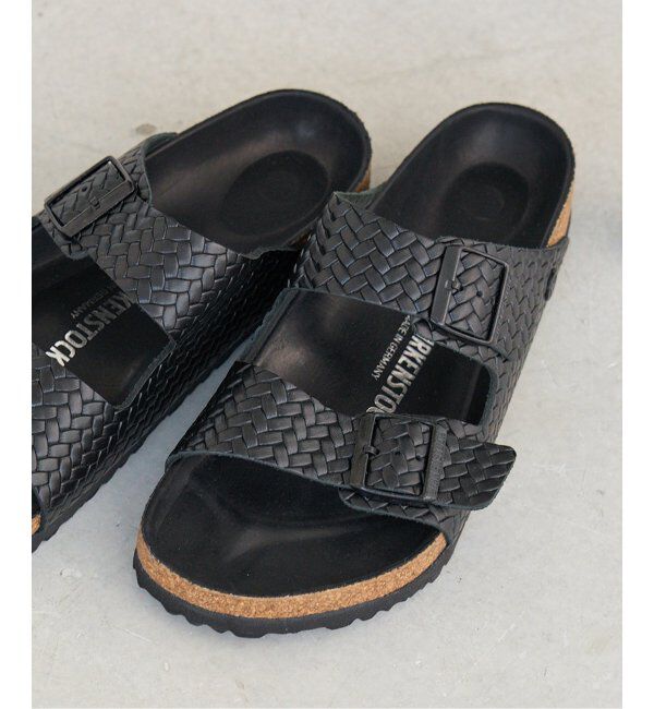 IENA「BIRKENSTOCK/ビルケンシュトック 限定 ARIZONA WOVEN EMBOSS」|サンダル|