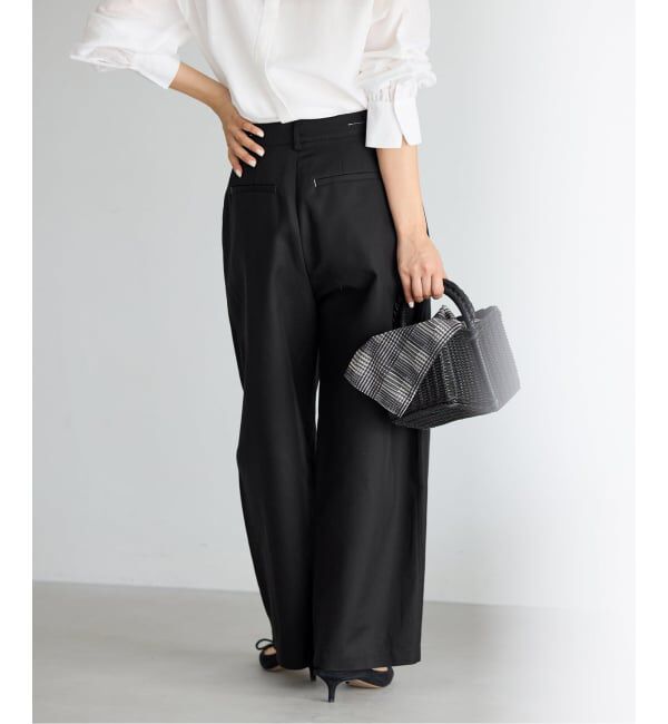 IENA「ダブルクロスバレルパンツ」|その他|