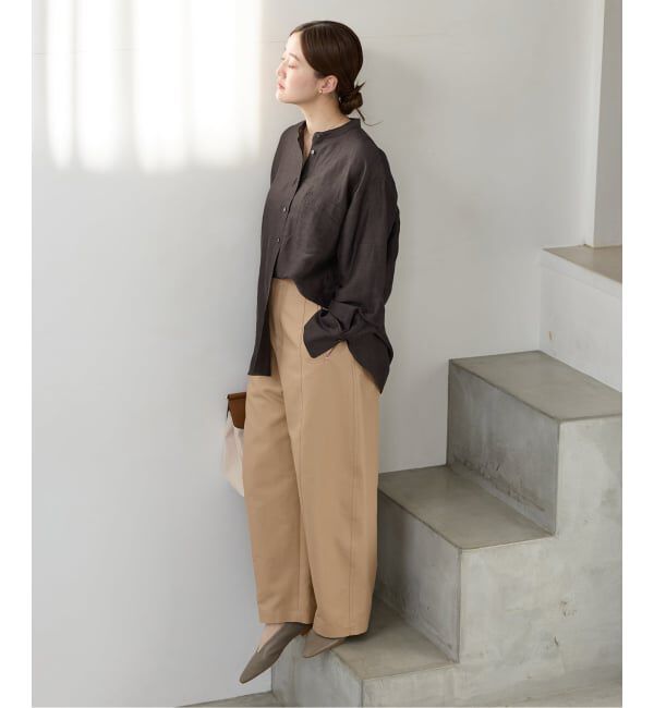 IENA「ダブルクロスバレルパンツ」|その他|