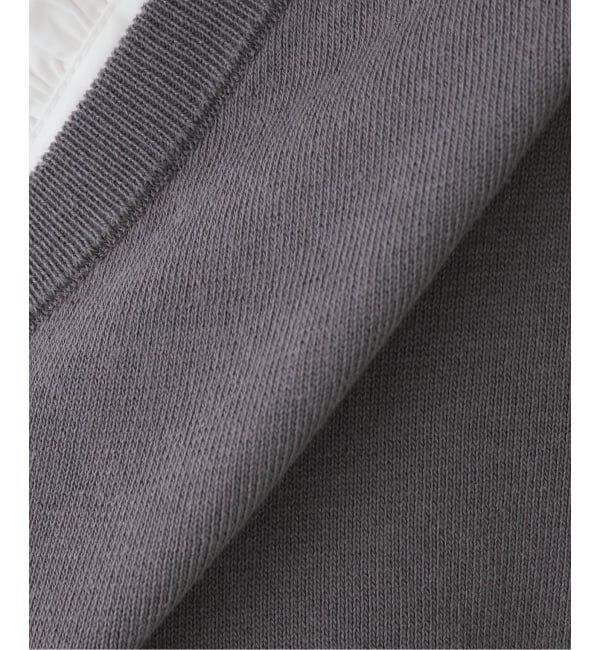 IENA「ウォッシャブル 2WAYフリルニットカーディガン」|カーディガン|