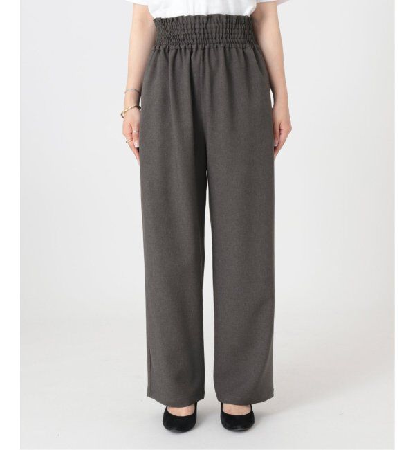 JOURNAL STANDARD「《追加4》ウールライクストレッチワイドパンツ」|その他|