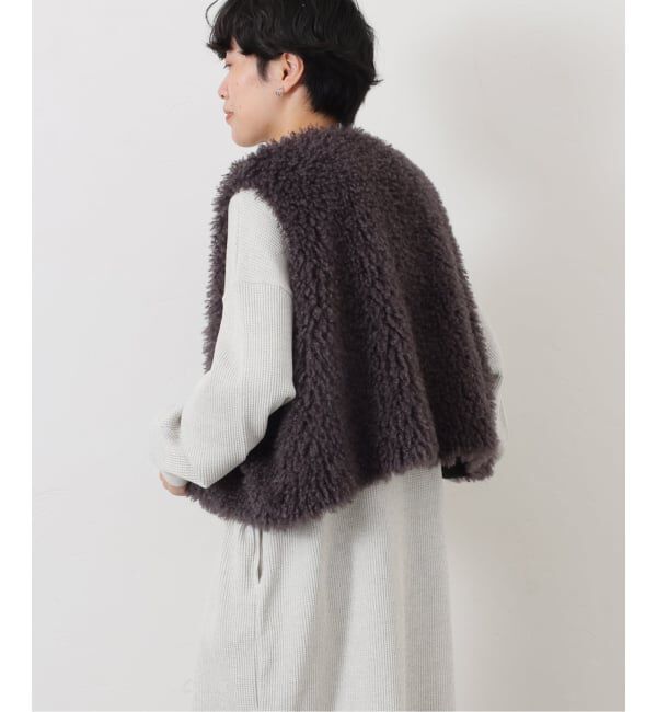 journal standard luxe「カーリーショートベスト」|ダウンベスト・ベスト|