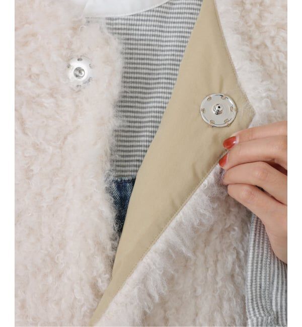 journal standard luxe「カーリーショートベスト」|ダウンベスト・ベスト|