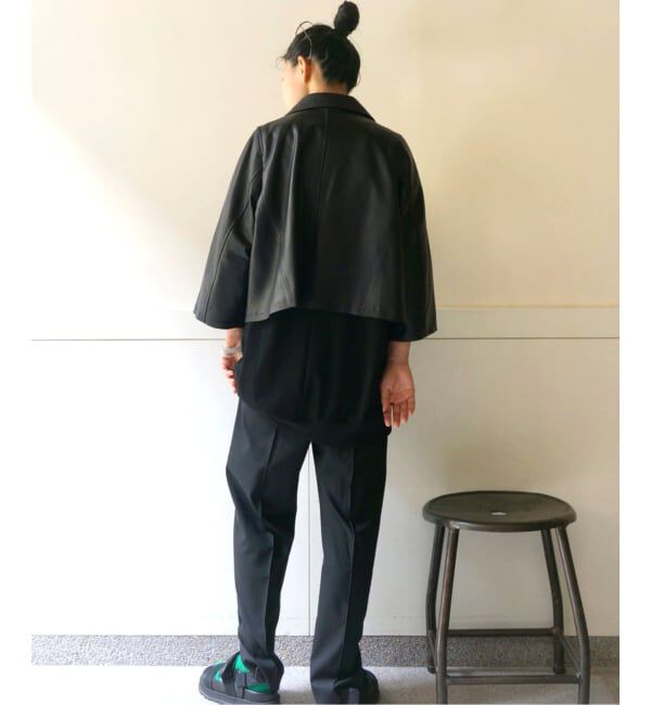 journal standard luxe「《追加2》レザー ショートライダースジャケット」|ライダースジャケット|