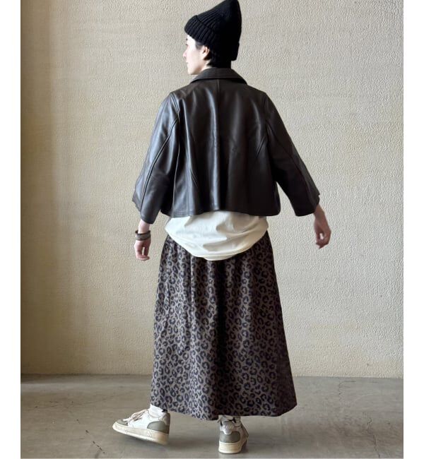 journal standard luxe「《追加2》レザー ショートライダースジャケット」|ライダースジャケット|